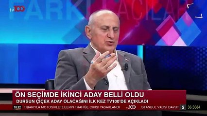 Özgür Özel'den Dursun Çiçek'in adaylığıyla ilgili tv100'e özel açıklama