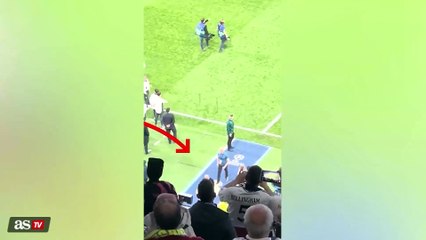 Guardiola's gesture toward Real Madrid's crest that earned applause from Madrid fans