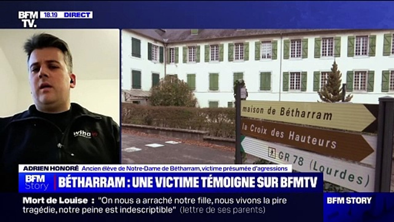 "On essaie encore de mettre des mots sur ce qui nous est arrivé": Adrien Honoré, ancien élève et victime d'agressions à Bétharram, témoigne