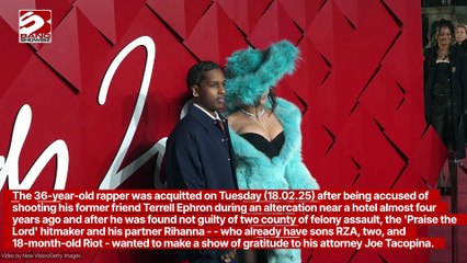 Grateful ASAP Rocky and Rihanna make unusual promise to lawyer