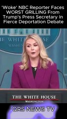 'Woke' NBC Reporter Faces WORST GRILLING From Trump's Press Secretary In Fierce Deportation Debate