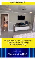 Transform your ceiling in 1 day. # stretchceiling, #ceiling, #DIY, #home,