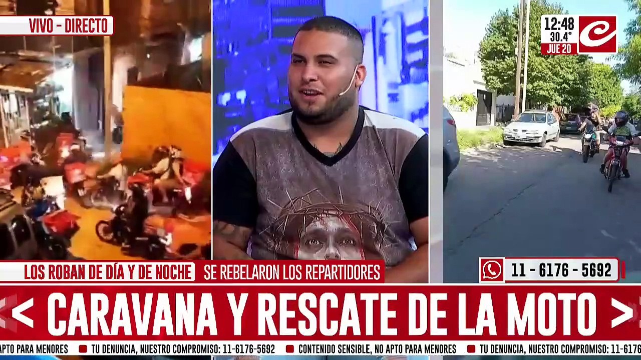 Así entran a las villas para recuperar sus motos