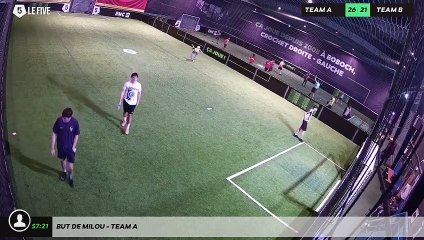 But de Milou - Team A