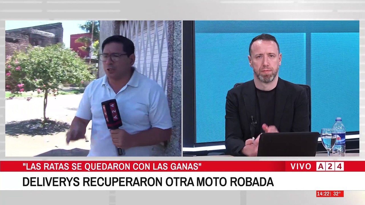 🚨 "LAS RATAS SE QUEDARON CON LAS GANAS": DELIVERYS RECUPERARON OTRA MOTO ROBADA