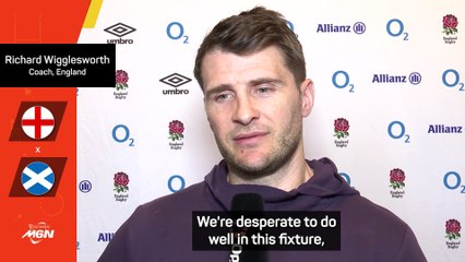 England 'desperate' to win Scotland fixture - Wigglesworth