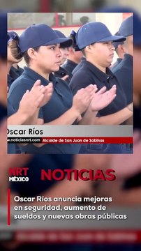 El alcalde Oscar Ríos anunció un ambicioso plan de mejoras para su administración, enfocado en fortalecer la seguridad pública, incrementar los salarios de trabajadores municipales y desarrollar nuevas obras de infraestructura