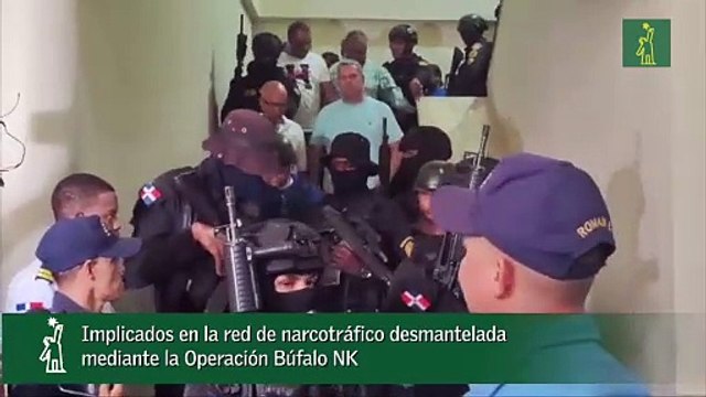 Implicados en la red de narcotráfico desmantelada mediante la Operación Búfalo NK