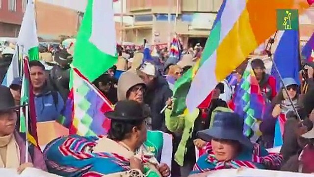 Evo Morales y seguidores inician marcha en Bolivia en contra de Luis Arce