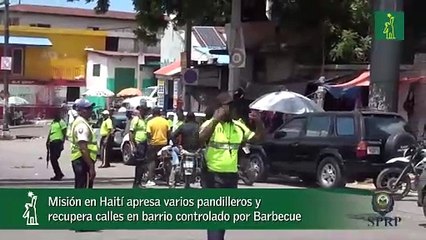 Misión en Haití apresa varios pandilleros y recupera calles en barrio controlado por Barbecue_1