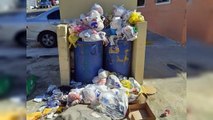 Dos semanas sin recoger basura en calle Villa Aura