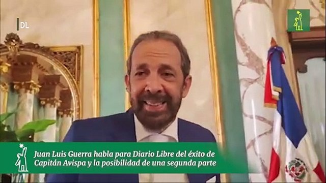 Juan Luis Guerra habla para Diario Libre del éxito de Capitán Avispa y la posibilidad de una segunda parte