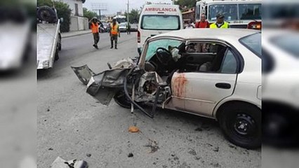 Varios heridos en un accidente de tránsito en Santiago