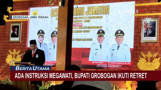 Ada Instruksi Megawati, Bupati Grobogan dan Brebes Tetap Ikuti Retret di Akmil Magelang