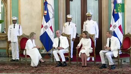Seis embajadores presentan cartas credenciales al presidente Luis Abinader