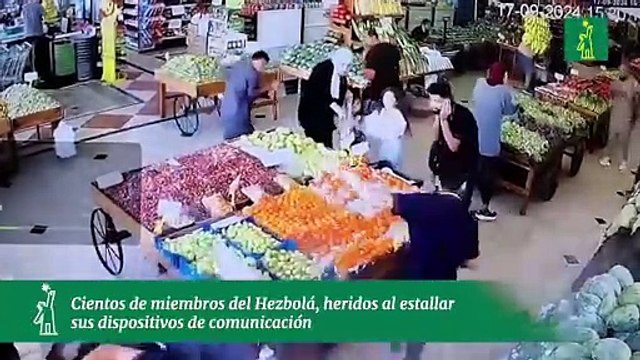 Cientos de miembros del Hezbolá, heridos al estallar sus dispositivos de comunicación