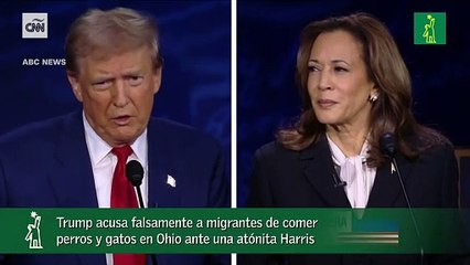 Trump acusa falsamente a migrantes de comer perros y gatos en Ohio ante una atónita Harris.mp4
