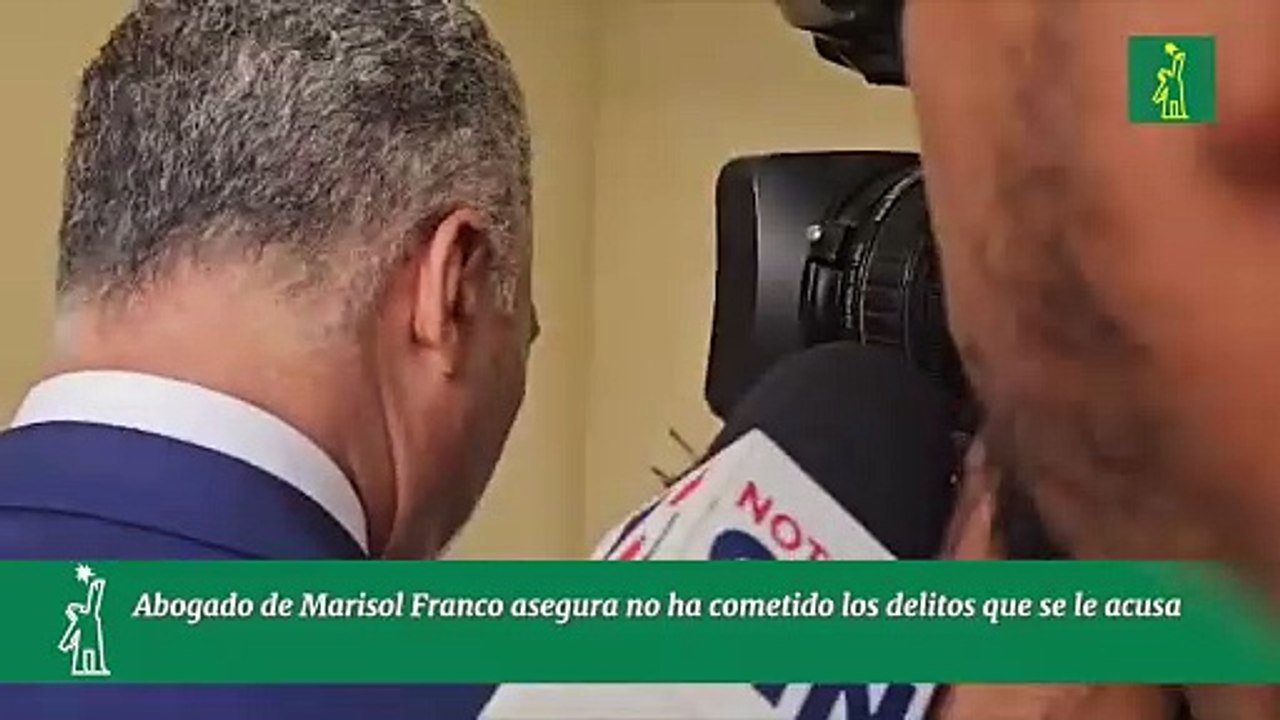 Abogado de Marisol Franco asegura no ha cometido los delitos que se le acusa