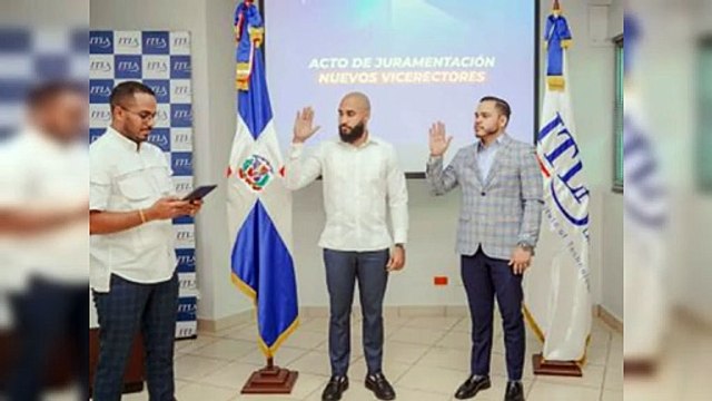 Rector del ITLA juramenta nuevos vicerrectores