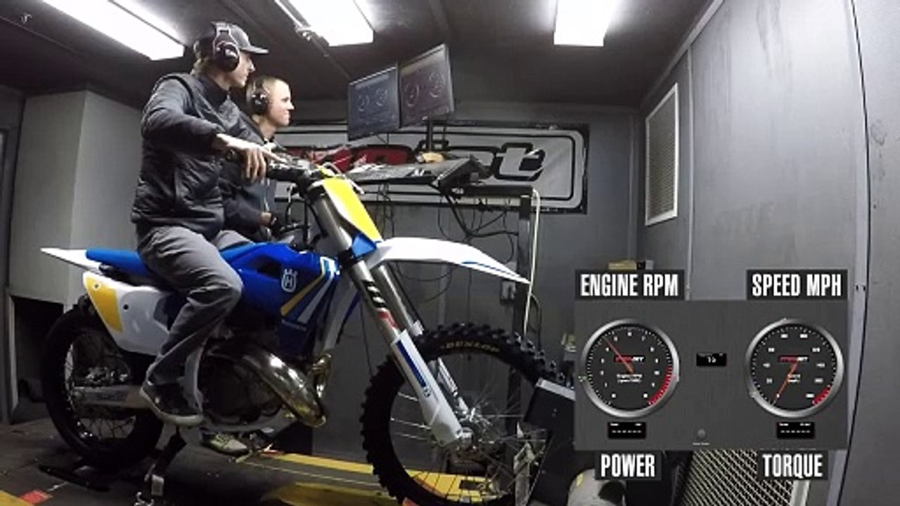 2025 Husqvarna TC 250 Heritage Dyno Test
