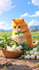 Hardworking Orange Cat on Duty – Cutest Employee Ever!