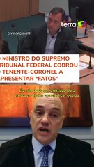 Moraes deu bronca e 'última chances' a Cid de 'dizer a verdade' em audiência de delação #shorts