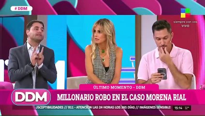 Morena Rial se comunica con DDM