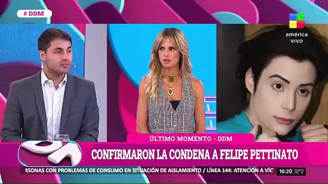 Confirman condena a Felipe Pettinato por abuso sexual