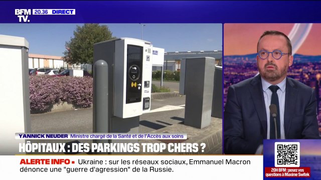 Parkings des hôpitaux trop chers: J'attends des propositions très concrètes des hôpitaux , affirme Yannick Neuder, ministre de la Santé