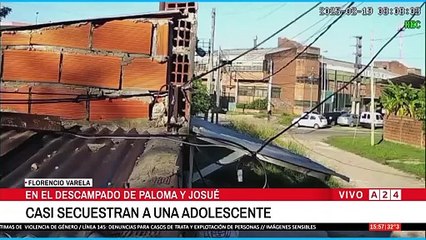 🚨 FLORENCIO VARELA: INTENTARON SECUESTRAR A UNA ADOLESCENTE