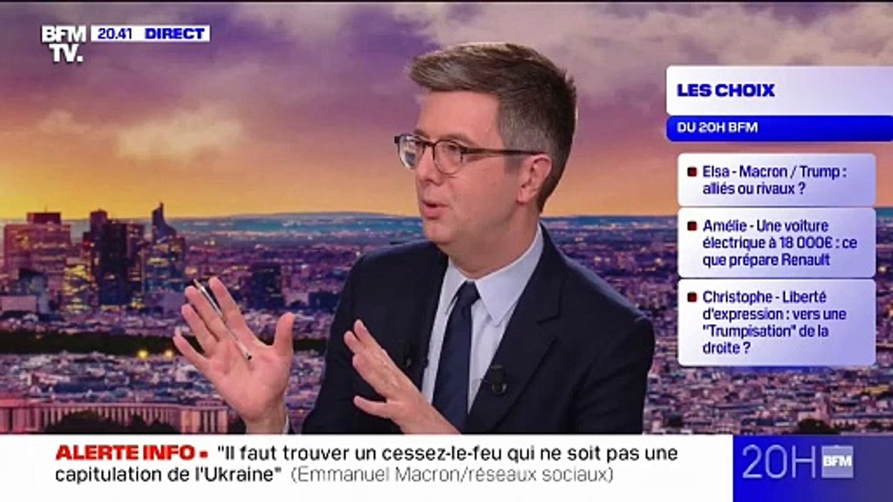 LE CHOIX D'ELSA - Rencontre entre Emmanuel Macron et Donald Trump: quelles sont les relations entre les deux hommes?