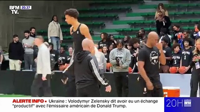 Atteint d’une thrombose veineuse profonde à l’épaule, Victor Wembanyama devrait manquer le reste de la saison