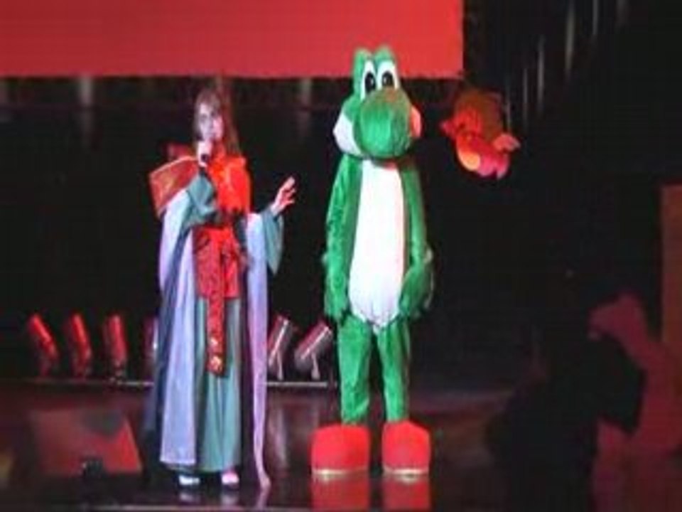 Cosplay de yoshi à mangazur