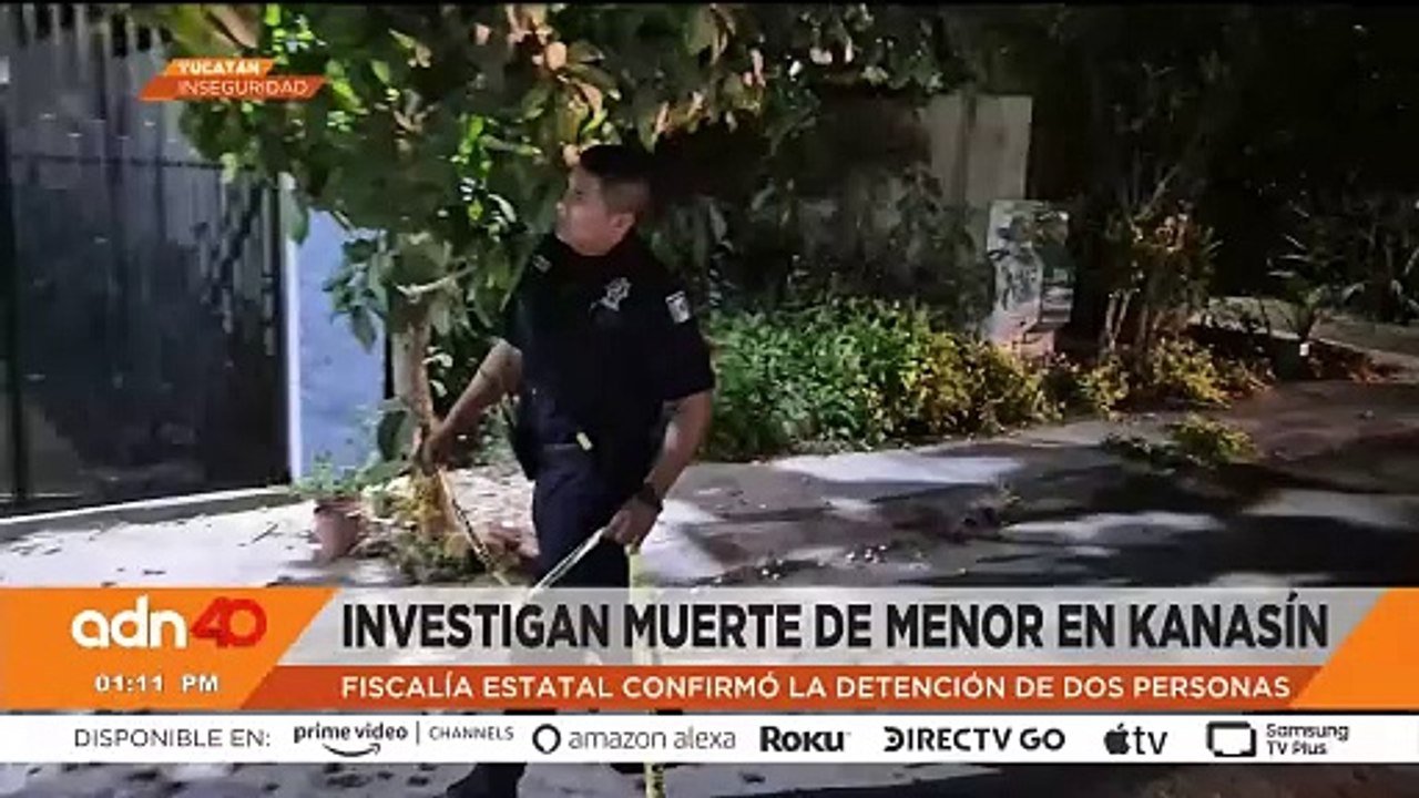 Detienen a pareja involucrada en la muerte de un menor en Kanasín, Yucatán