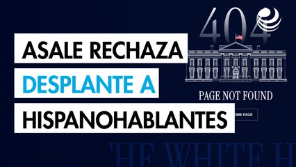 Academias de la Lengua Española rechazan cierre de la página web de la Casa Blanca en español