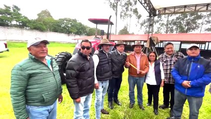 Broll entrega de insumos agrícolas en el cantón Mejía 20-02-2025