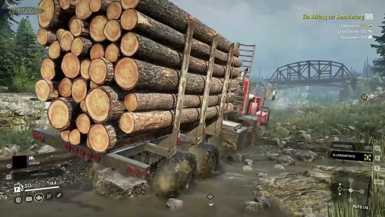 Lieferung zum Sägewerk. | SnowRunner | Ep. 47