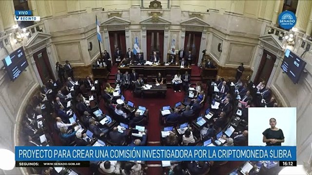 VOTACIÓN CREACIÓN COMISIÓN INVESTIGADORA POR LA CRIPTOMONEDA $LIBRA - SESIÓN EXTRAORDINARIA 20-02-25