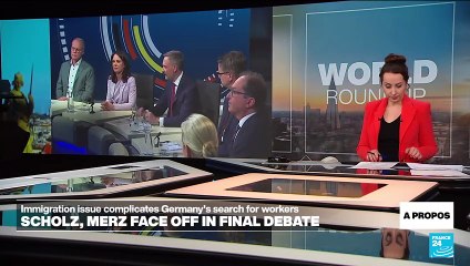 Conservative candidate Merz leads Germany's turbulent election race