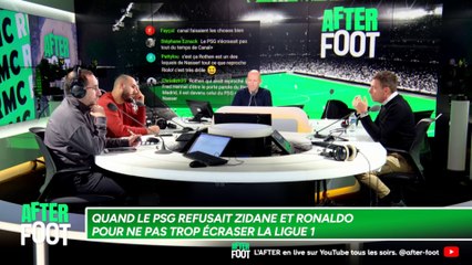 Quand le PSG refusait Zidane et Ronaldo pour ne pas trop écraser la Ligue 1