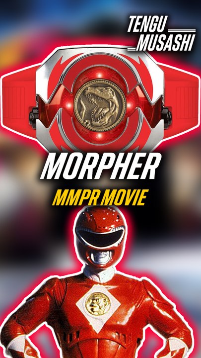 Morpher Power Rangers Mighty Morphin Red Ranger 1995 !
