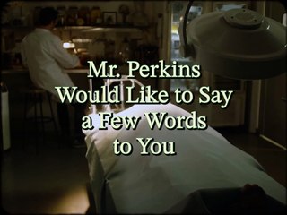 The Monkey Movie - Mr. Perkins Would Like to Say a Few Words to You