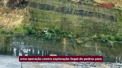 Operação investiga extração de pedras ilegal em SC