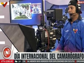 En VTV reconocemos la labor de nuestros camarógrafos, profesionales en captar historias