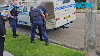 Three charged over 'inside job' armed robbery in Newcastle, NSW