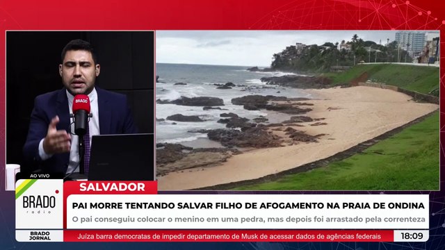 TRAGÉDIA EM ONDINA: PAI MORRE AO TENTAR SALVAR FILHO DE AFOGAMENTO NA PRAIA