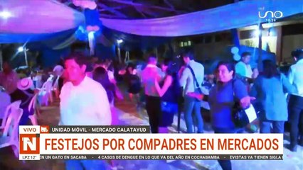 Compadres en el mercado