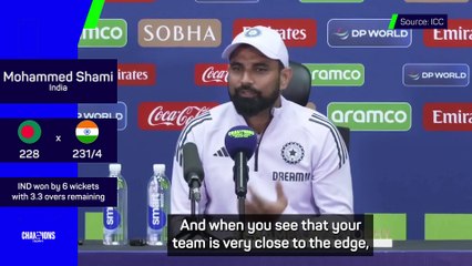 Shami pleased to contribute for India after injury battles