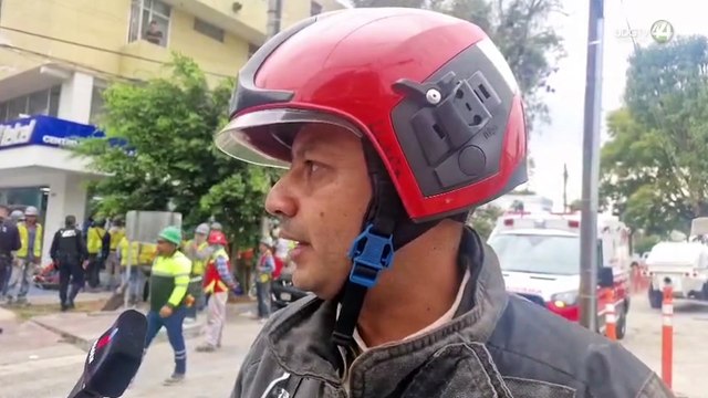 Daños materiales en dos viviendas dejó caída de una pluma de grúa en la Colonia Jardines del Bosque