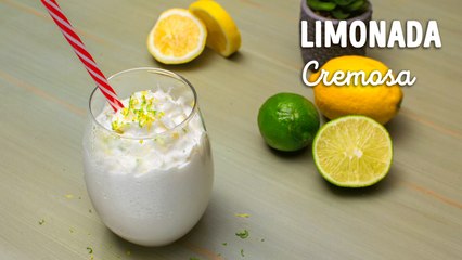 Receta de limonada cremosa ¡En 10 minutos!
